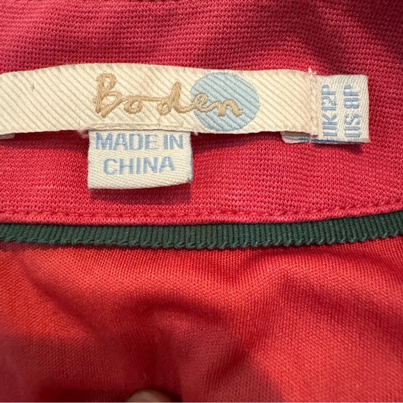 BODEN Lavinia Ponte Women’s Knit Dress Pink Bell Sleeves Career Size 12P - Picture 5 of 6